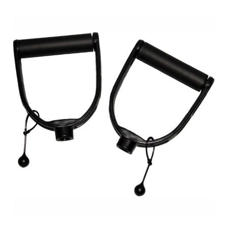 Fabrication Enterprises CanDo Hold-Rite Foam Padded Handles For Exercise Band/Tubing, 10 Pairs 10-5450-10